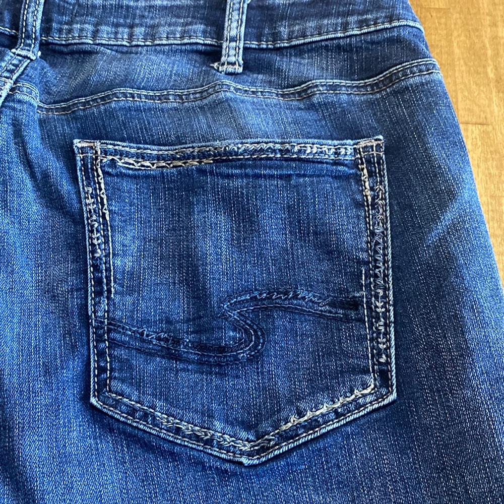 Silver Jeans Avery Skinny Crop Sz18/L26